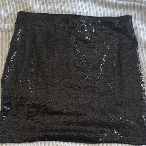 Sequin Mini Skirt